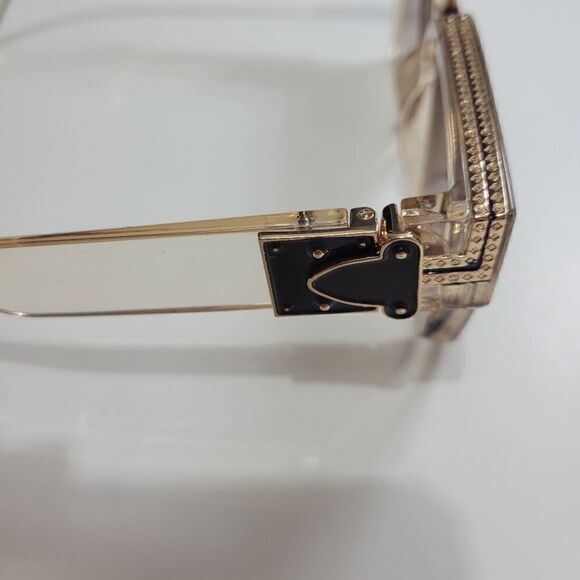 Stylish Transparent Frame Chunky Sunglasses - Picture 8 of 13